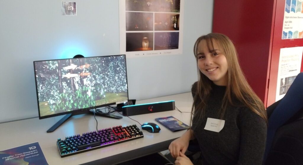 me at the showcase2 fall2024