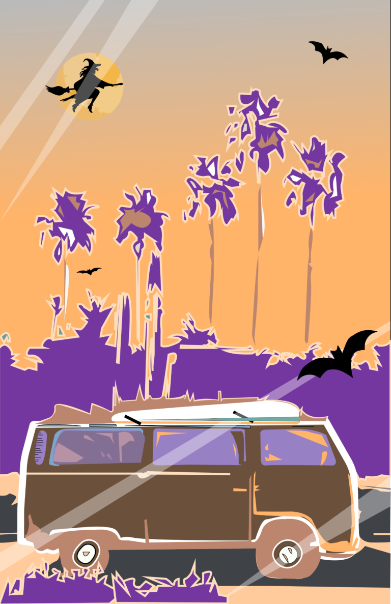 Requested Work Van Halloween